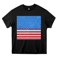 Black Glitter 4th Of July Seamless Pattern Heavy Core Tee - BundleAndBundleShop