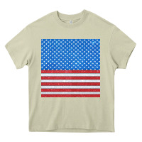 Mossy Glitter 4th Of July Seamless Pattern Heavy Core Tee - BundleAndBundleShop