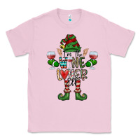 Bubblegum Pink I'm The wine Lover Elf Classic Tee - CowhideDigitalArt
