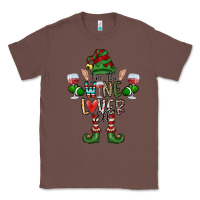 Chestnut I'm The wine Lover Elf Classic Tee - CowhideDigitalArt