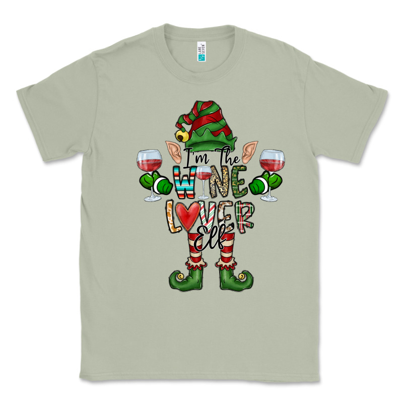I'm The Wine Lover Elf Classic Tee by CowhideDigitalArt | Teevron