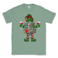 Sage I'm The wine Lover Elf Classic Tee - CowhideDigitalArt