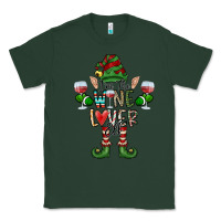 Sports Green I'm The wine Lover Elf Classic Tee - CowhideDigitalArt
