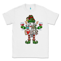 White I'm The wine Lover Elf Classic Tee - CowhideDigitalArt