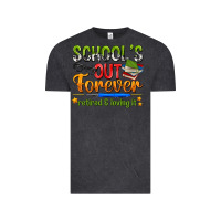 Vintage Black schools out forever Vintage Tee - NancyCooperArtShop