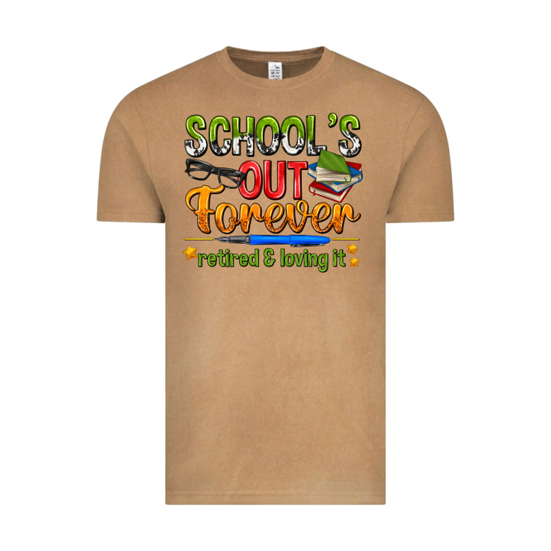 Schools Out Forever Vintage Tee by NancyCooperArtShop | Teevron