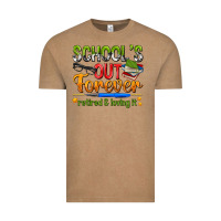 Vintage Coffee schools out forever Vintage Tee - NancyCooperArtShop