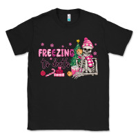 Black freezing to death skeleton Classic Tee - MaliasSmallBusiness