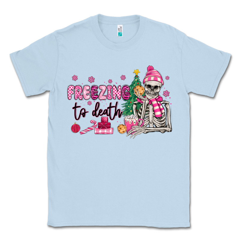 Freezing To Death Skeleton Classic Tee by MaliasSmallBusiness | Teevron