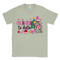 Matcha freezing to death skeleton Classic Tee - MaliasSmallBusiness