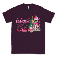 Plum freezing to death skeleton Classic Tee - MaliasSmallBusiness