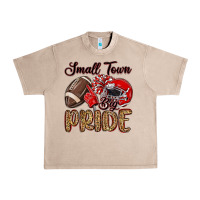 French Oak small town big pride red Urban Heavy Tee - MaliasSmallBusiness