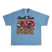 Pebble Blue small town big pride red Urban Heavy Tee - MaliasSmallBusiness