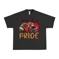 Pigment Black small town big pride red Urban Heavy Tee - MaliasSmallBusiness