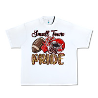 White small town big pride red Urban Heavy Tee - MaliasSmallBusiness