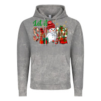 Cloud Rock let it snow with snowman Vintage Hoodie - NancyCooperArtShop