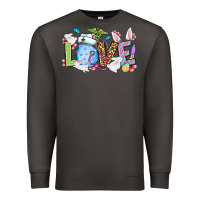 Smoke Love Nurse Easter Premium Sweatshirt - OliviaCreatesArt
