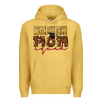 Antique Gold Senior mom squad Premium Hoodie - CowGirlArtShop