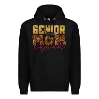 Black Senior mom squad Premium Hoodie - CowGirlArtShop