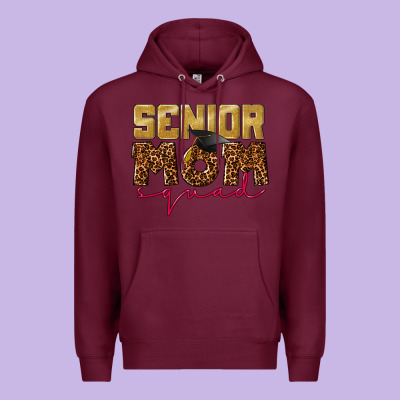 Senior Mom Squad Premium Hoodie Designed By Cowgirlartshop