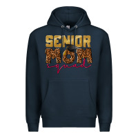 Navy Senior mom squad Premium Hoodie - CowGirlArtShop
