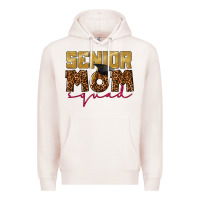 Pale Pink Senior mom squad Premium Hoodie - CowGirlArtShop