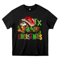 Black tx christmas cowgirl Heavy Core Tee - AdoDesignShop