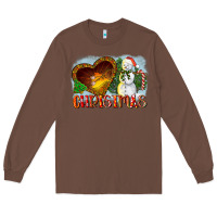 Chestnut Christmas Snowman Long Sleeve Tee - LillyAllenDesigns