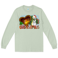 Matcha Christmas Snowman Long Sleeve Tee - LillyAllenDesigns