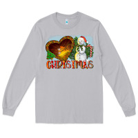 Moon Dust Christmas Snowman Long Sleeve Tee - LillyAllenDesigns