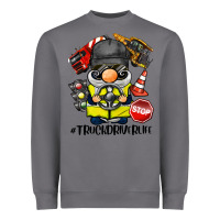 Storm truck driver life gnome Heavyweight Sweatshirt - BarkalooDesign