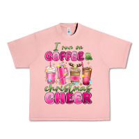 I Run On Coffee And Christmas Cheer Urban Heavy Tee | Teevron