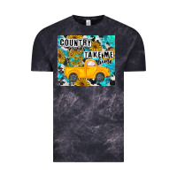 Cloud Black country roads take me home Vintage Tee - MaliasSmallBusiness