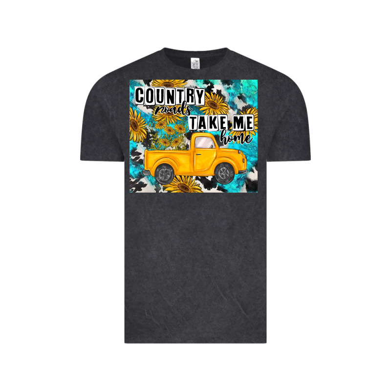 Country Roads Take Me Home Vintage Tee by MaliasSmallBusiness | Teevron