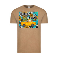 Vintage Coffee country roads take me home Vintage Tee - MaliasSmallBusiness