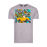 Vintage Zinc country roads take me home Vintage Tee - MaliasSmallBusiness