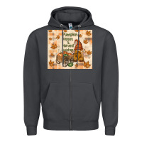 Smoke pumpkin kisses and harvest wishes Zipper Hoodie - TumblerDesignByShophia