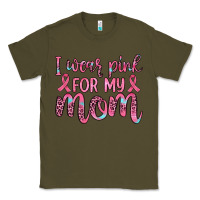 Army Green i wear pink for my mom Classic Tee - JahusDesignShop