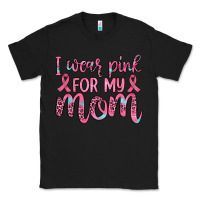 Black i wear pink for my mom Classic Tee - JahusDesignShop