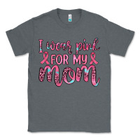 Charcoal Heather i wear pink for my mom Classic Tee - JahusDesignShop