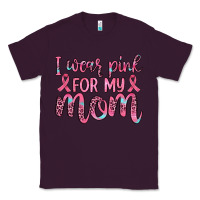 Plum i wear pink for my mom Classic Tee - JahusDesignShop