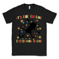 Black it's fine i'm fine everything is fine Classic Tee - MaliasSmallBusiness