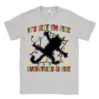 Moon Dust it's fine i'm fine everything is fine Classic Tee - MaliasSmallBusiness