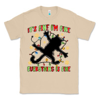 Mushroom it's fine i'm fine everything is fine Classic Tee - MaliasSmallBusiness
