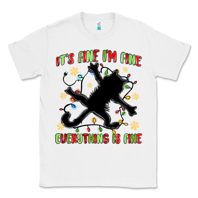 It's Fine I'm Fine Everything Is Fine Classic Tee by MaliasSmallBusiness | Teevron