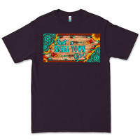 Plum just a small town girl wlth gemstone arrow and sunflowers licanse plat Premium Tee - Artiststas