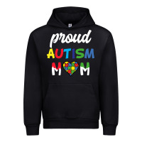 Black Proud Autism Mom Mothers Day Gift Autism Awareness Urban Hoodie - CowhideDigitalArt