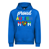 Cobalt Proud Autism Mom Mothers Day Gift Autism Awareness Urban Hoodie - CowhideDigitalArt