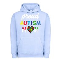 Pigment Grape Ice Proud Autism Mom Mothers Day Gift Autism Awareness Urban Hoodie - CowhideDigitalArt