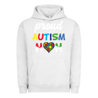 Pigment Lunar Rock Proud Autism Mom Mothers Day Gift Autism Awareness Urban Hoodie - CowhideDigitalArt